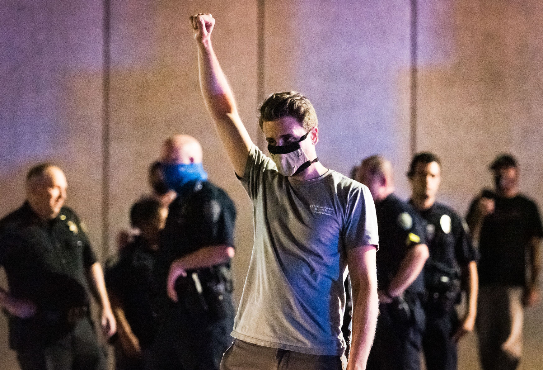 Arrests Made During Protest